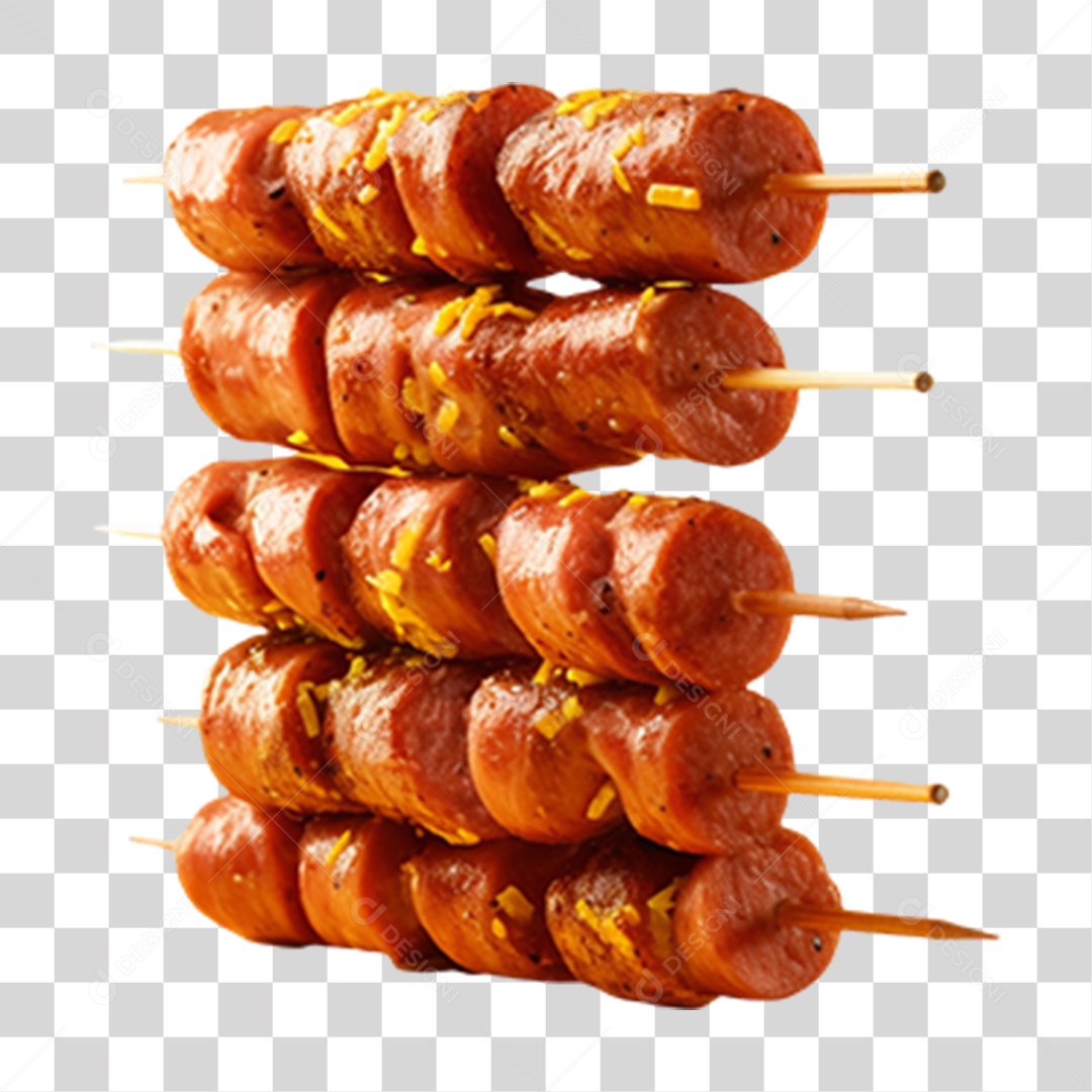 Espetinho Porções PNG Transparente