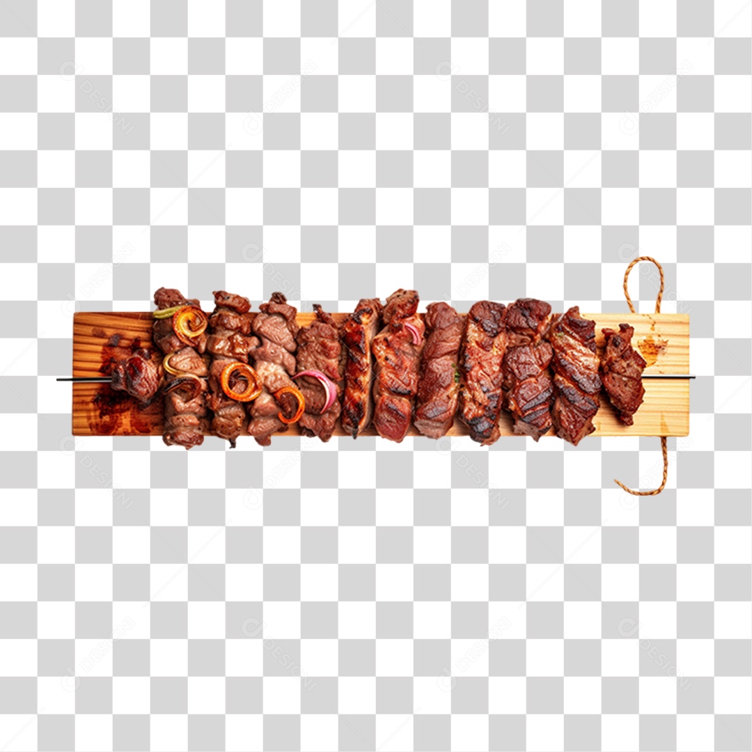 Espetinho Porções PNG Transparente