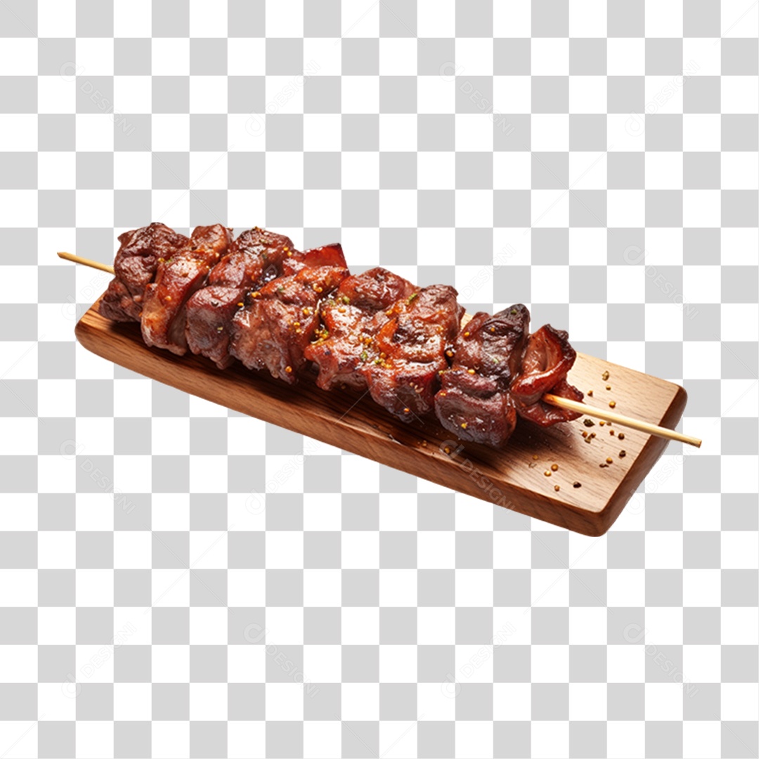 Espetinho Porções PNG Transparente