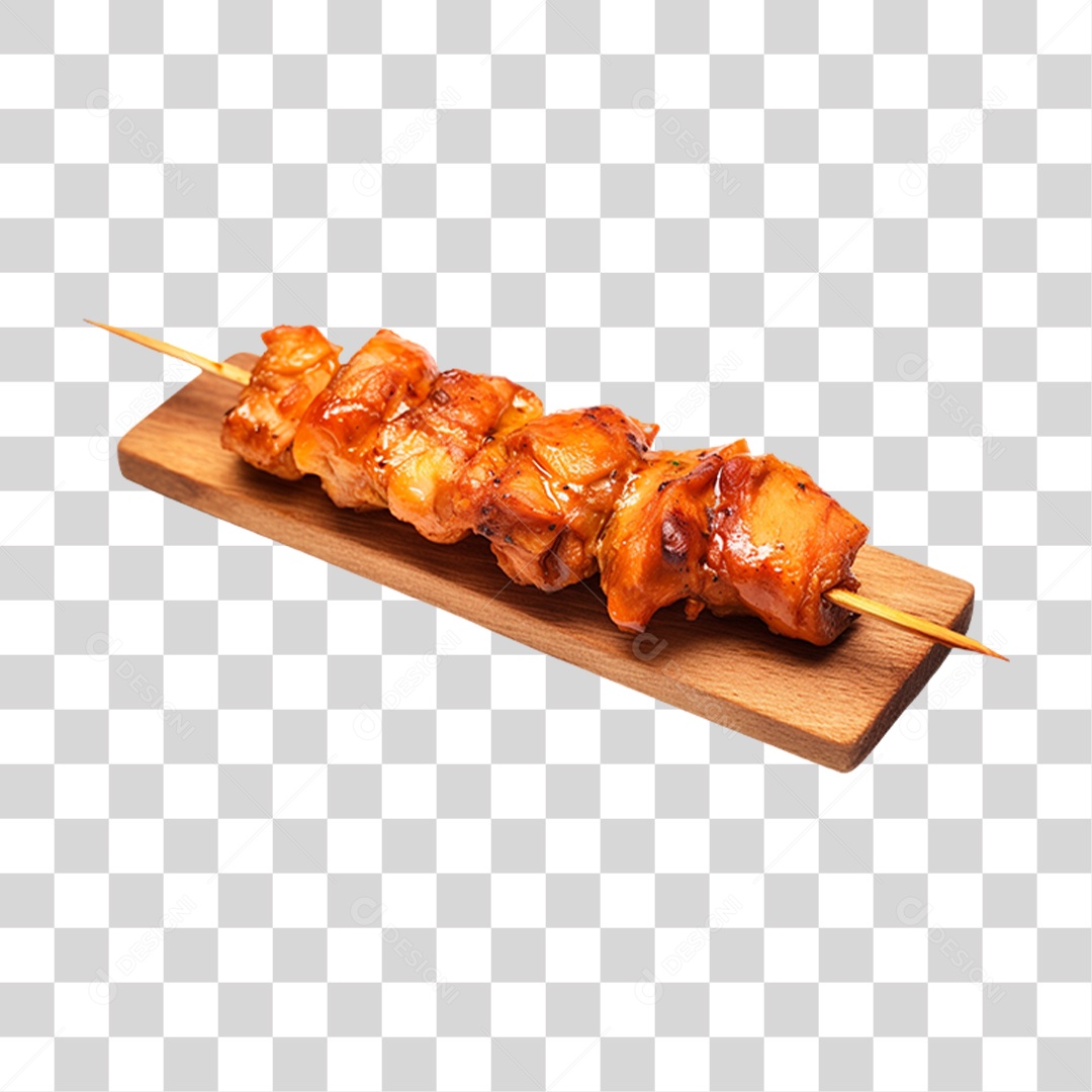 Espetinho Porções PNG Transparente