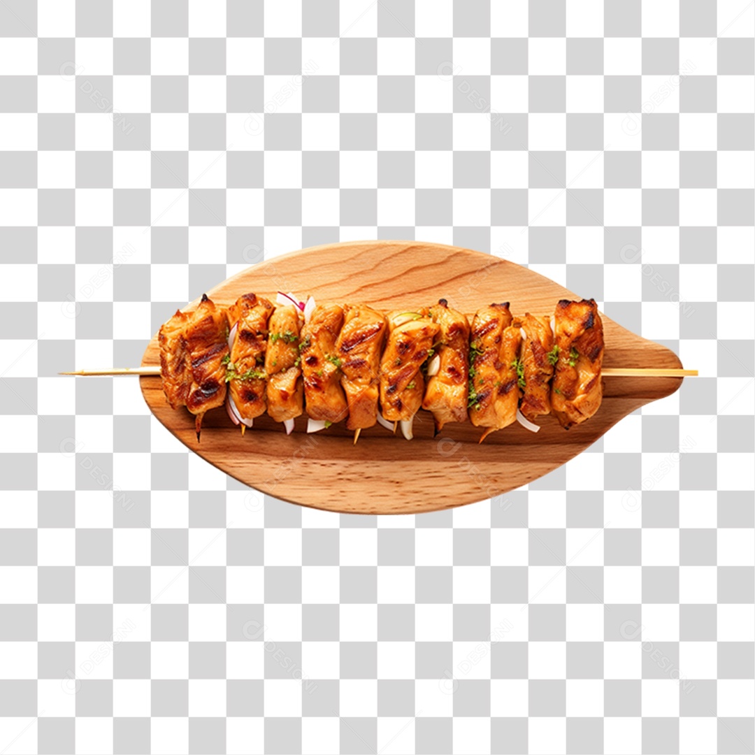 Espetinho Porções PNG Transparente