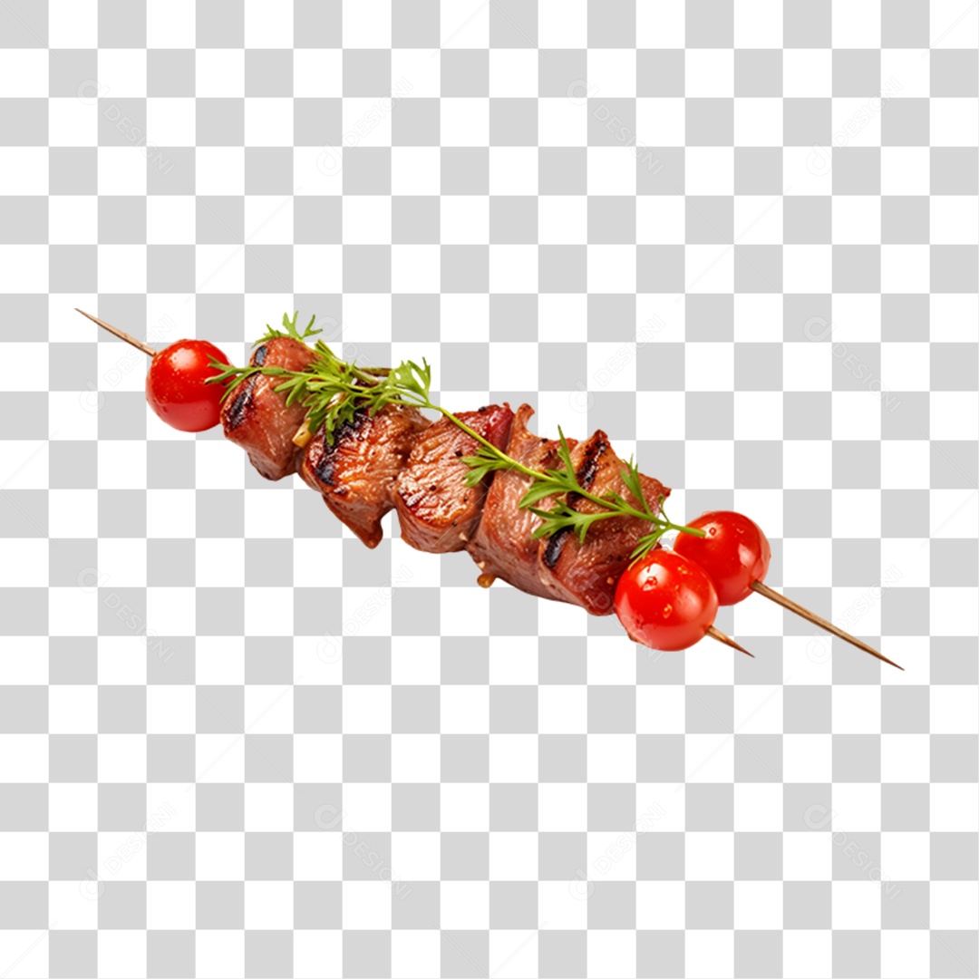 Espetinho Porções PNG Transparente