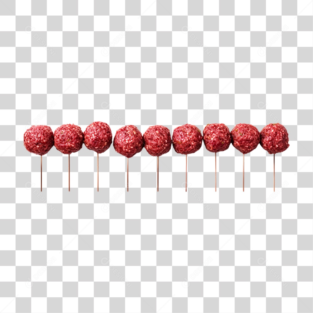 Espetinho Porções PNG Transparente