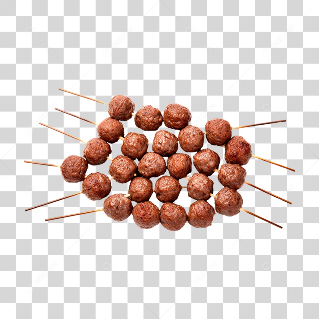 Espetinho de Chocolate PNG Transparente