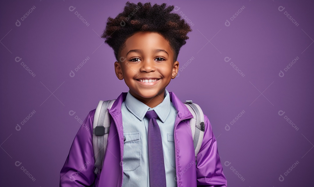 Lindo menino estudante