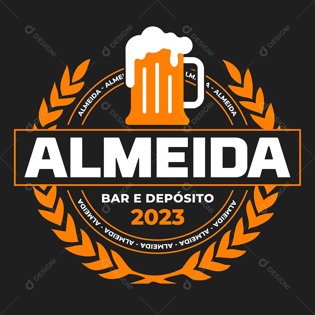 Almeida Bar Distribuidora Social Media PSD Editável