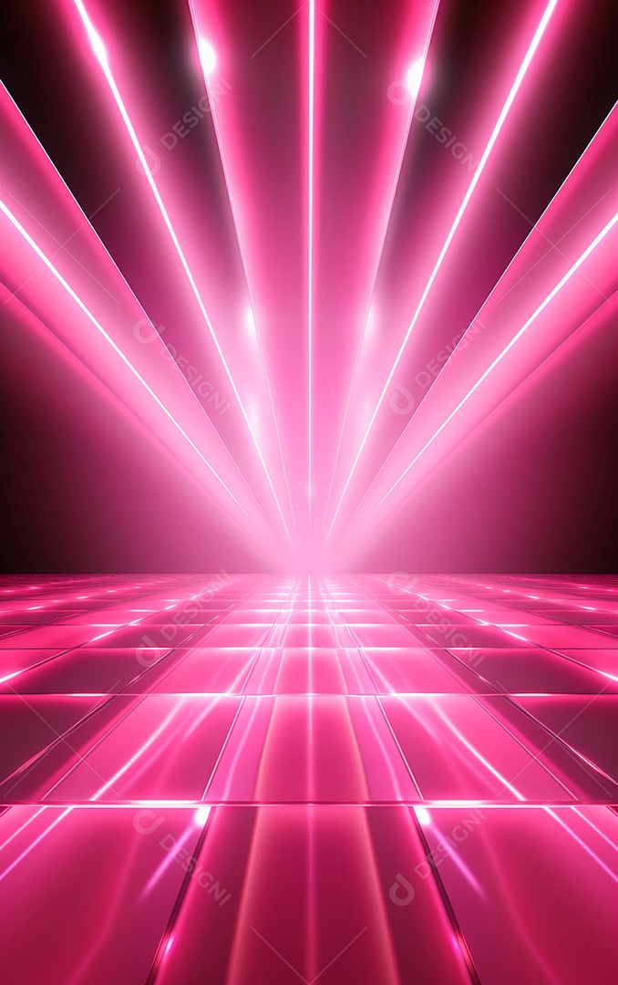 Background com iluminação rosa