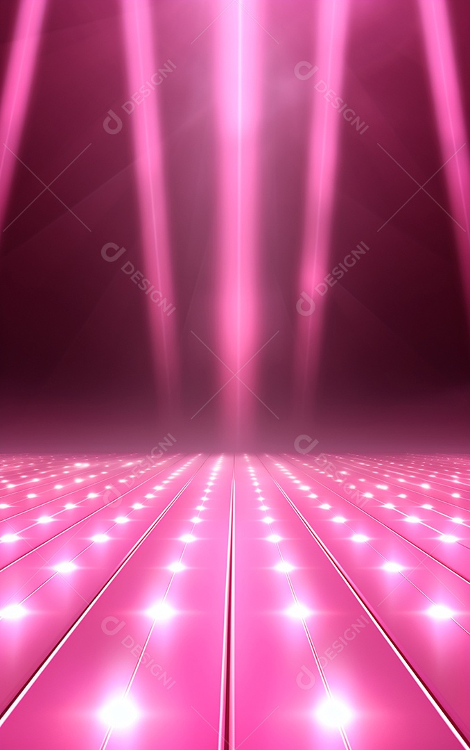 Background com iluminação rosa