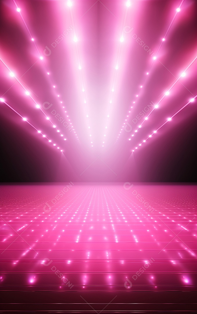 Background com iluminação rosa