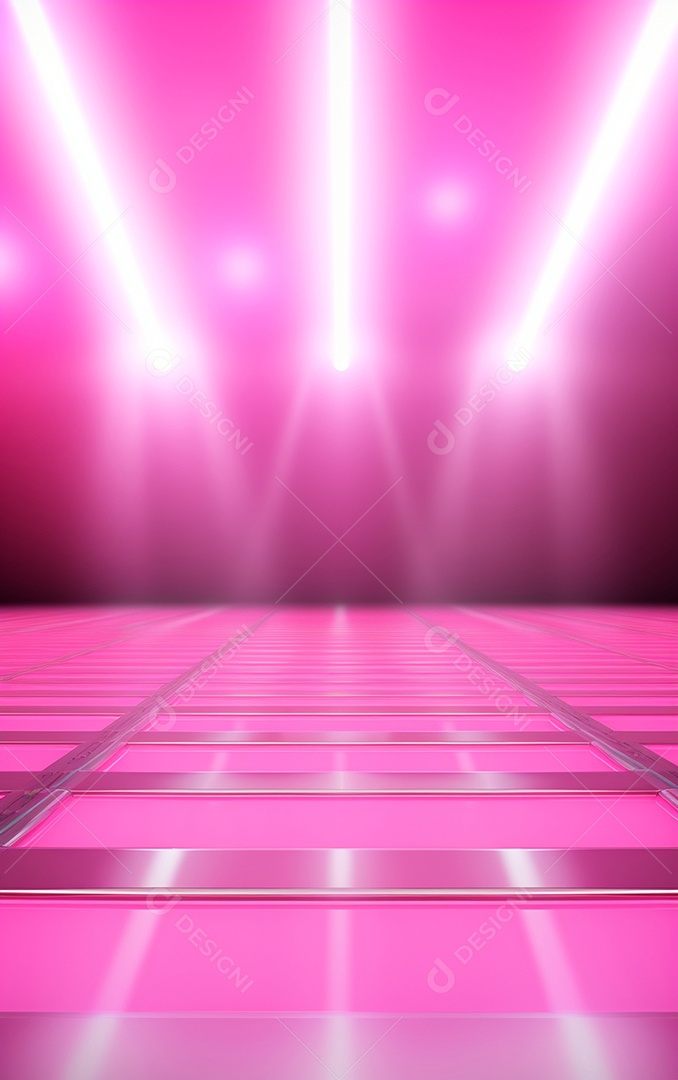 Background com iluminação rosa