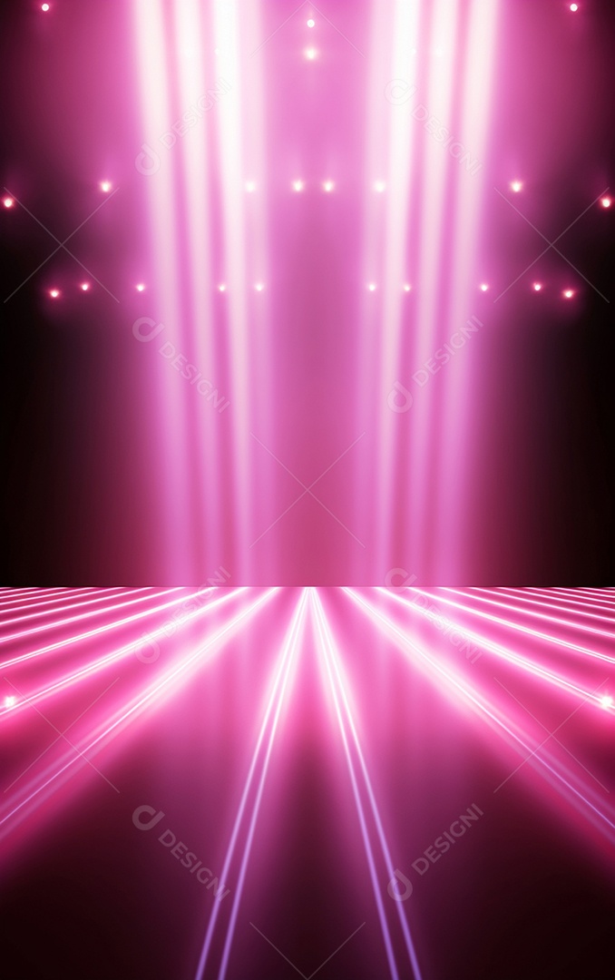 Background com iluminação rosa