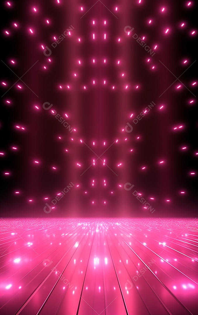 Background com iluminação rosa