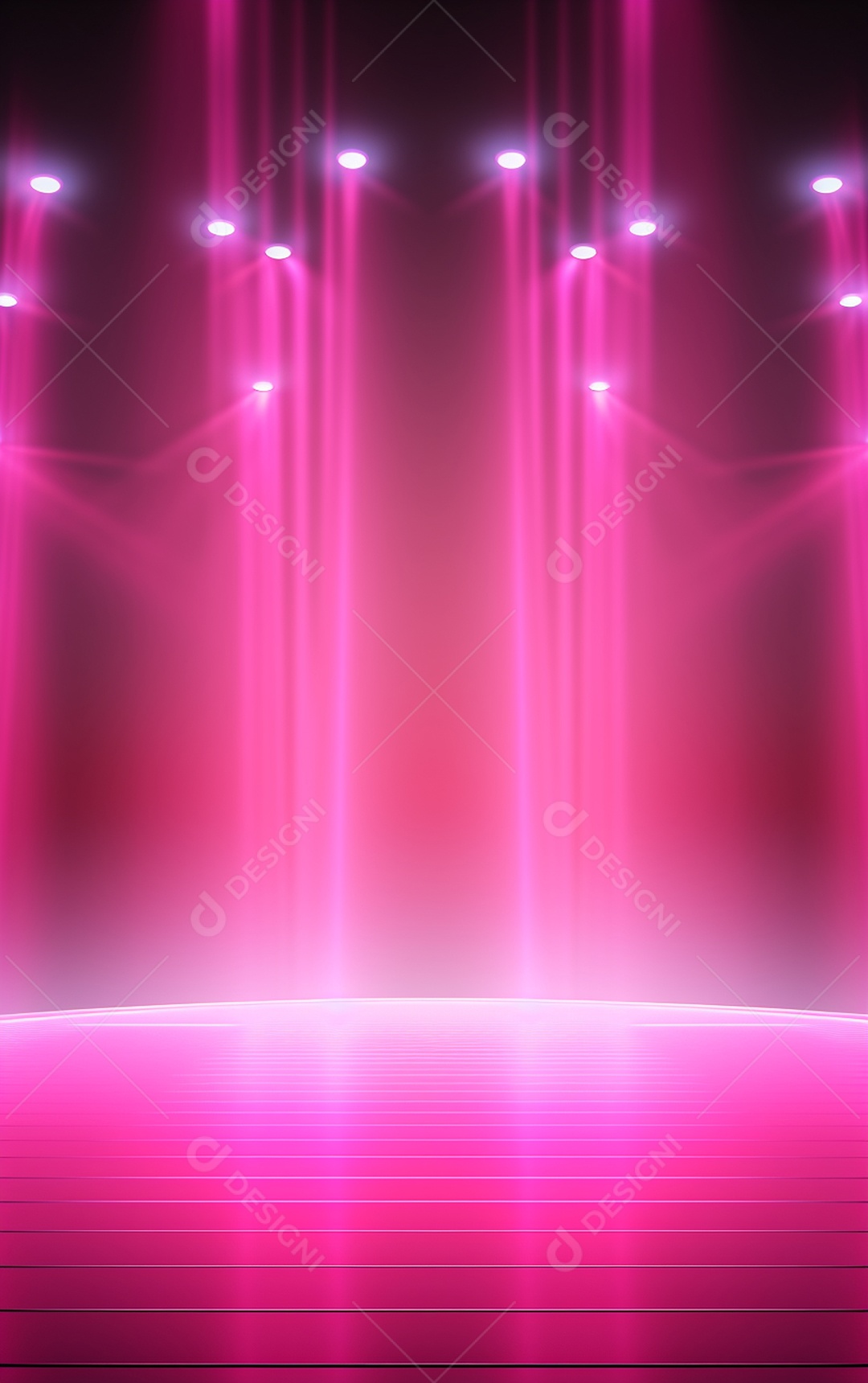 Background com iluminação rosa