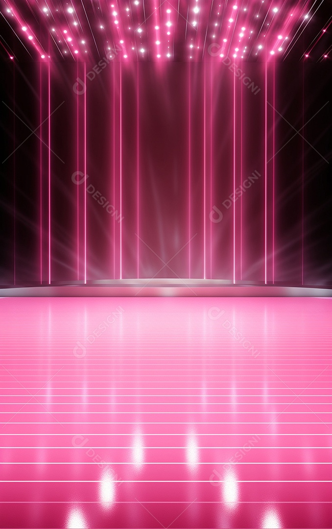 Background com iluminação rosa