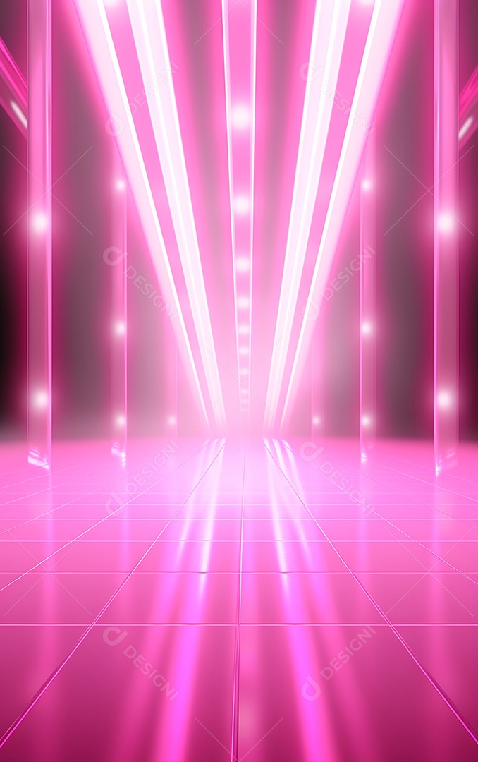 Background com iluminação rosa