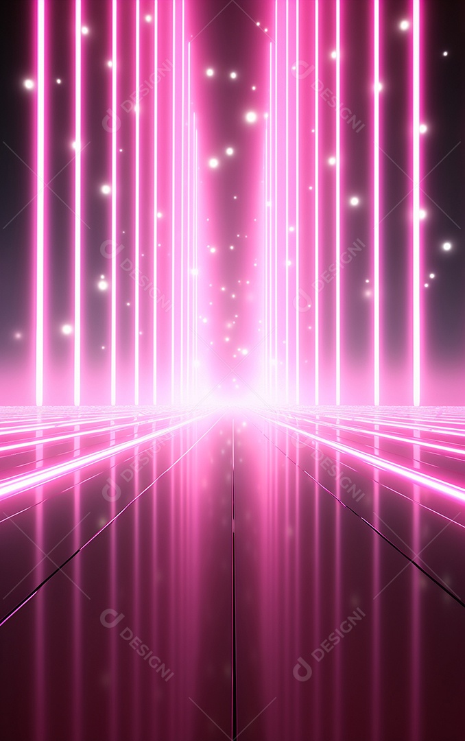 Background com iluminação rosa