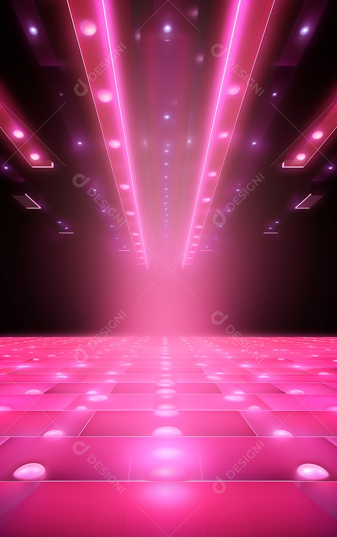Background com iluminação rosa