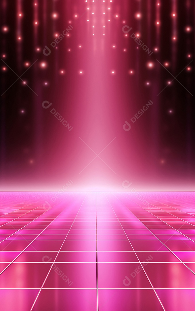 Background com iluminação rosa