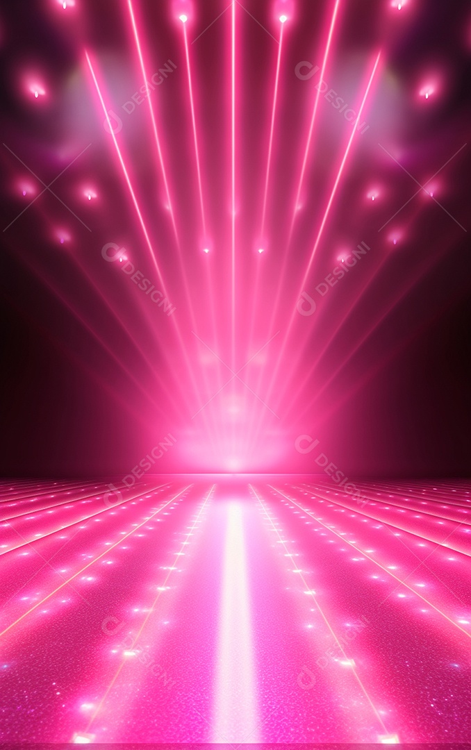 Background com iluminação rosa