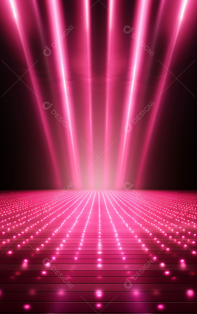 Background com iluminação rosa