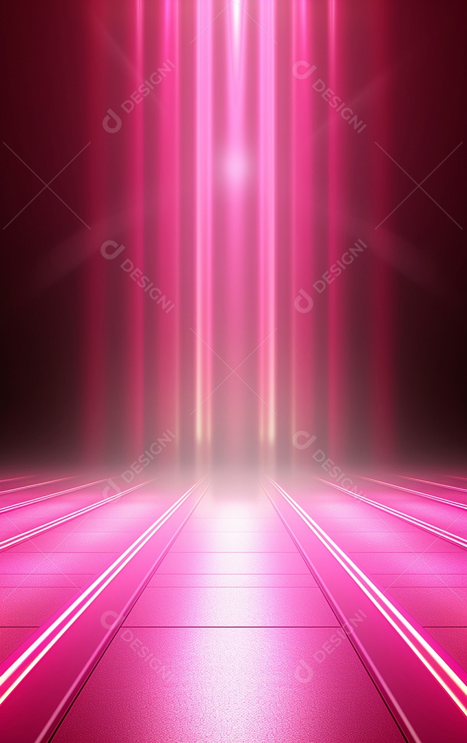 Background com iluminação rosa