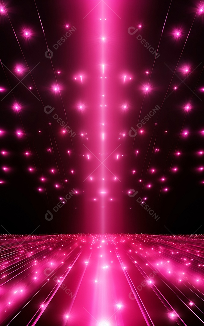 Background com iluminação rosa