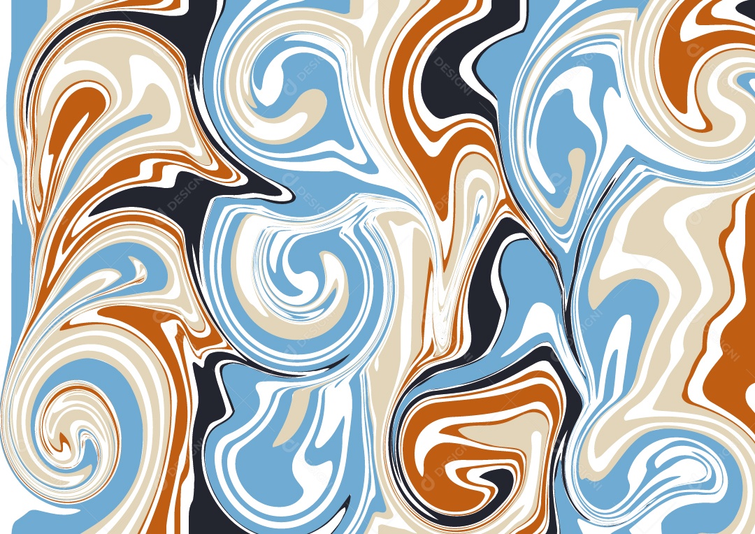 Textura de Pedra de Mármore Colorida Ilustração Vetor EPS