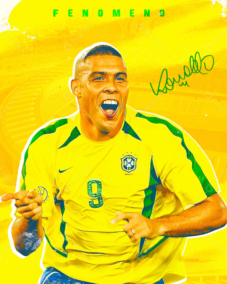 Football Ronaldo F Social Media PSD Editable