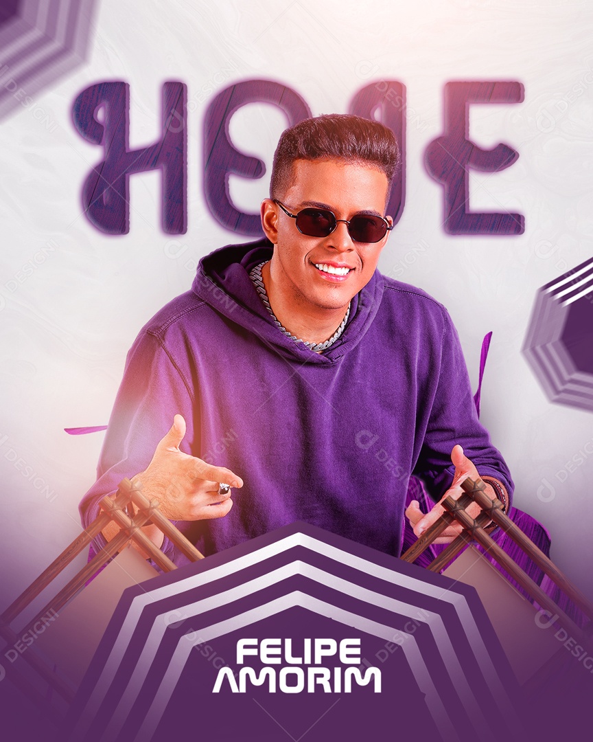 Felipe Amorim Flyer Social Media PSD Editável