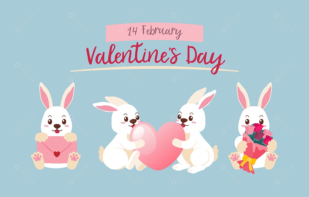 Feliz Dia dos Namorados Vetor EPS