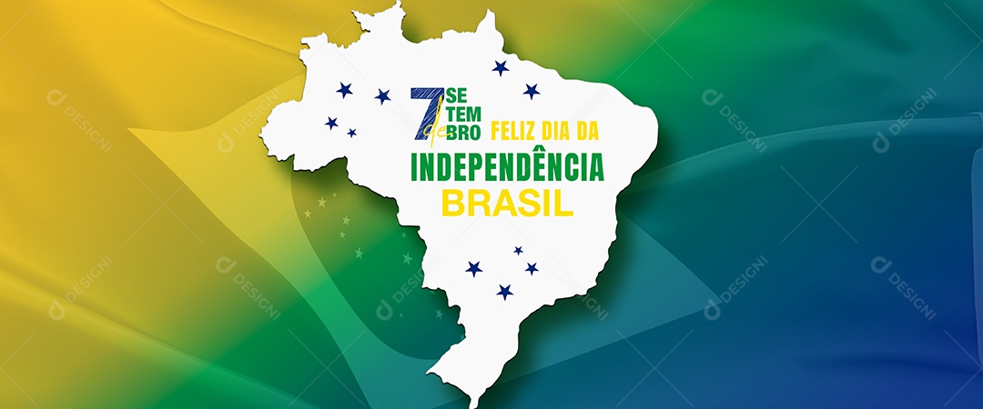 Social Media Banner 7 De Setembro PSD Editável