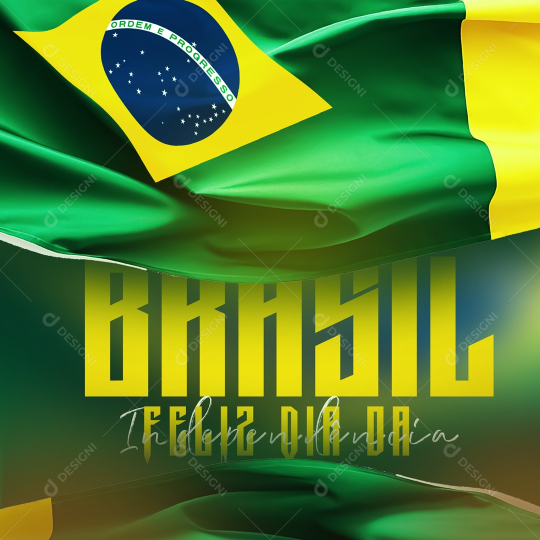 Social Media Dia Da Independência PSD Editável