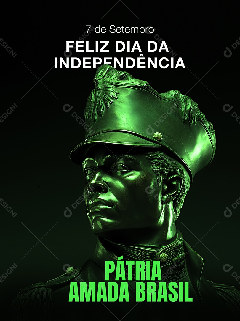 Feliz Dia Da Independência Social Media PSD Editável