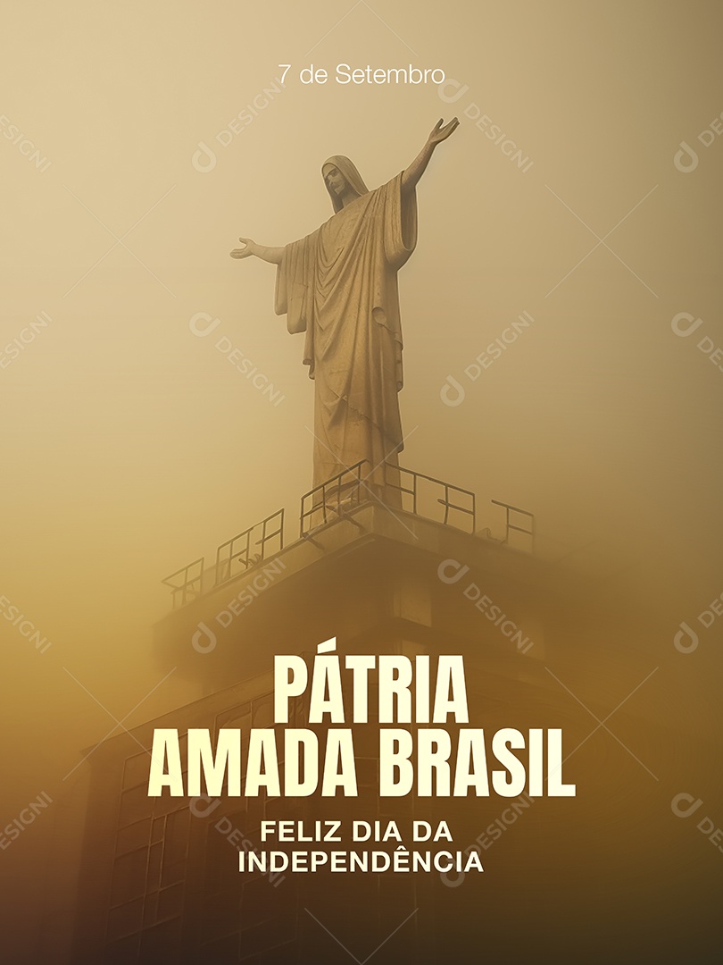 Pátria Amada Brasil Social Media PSD Editável