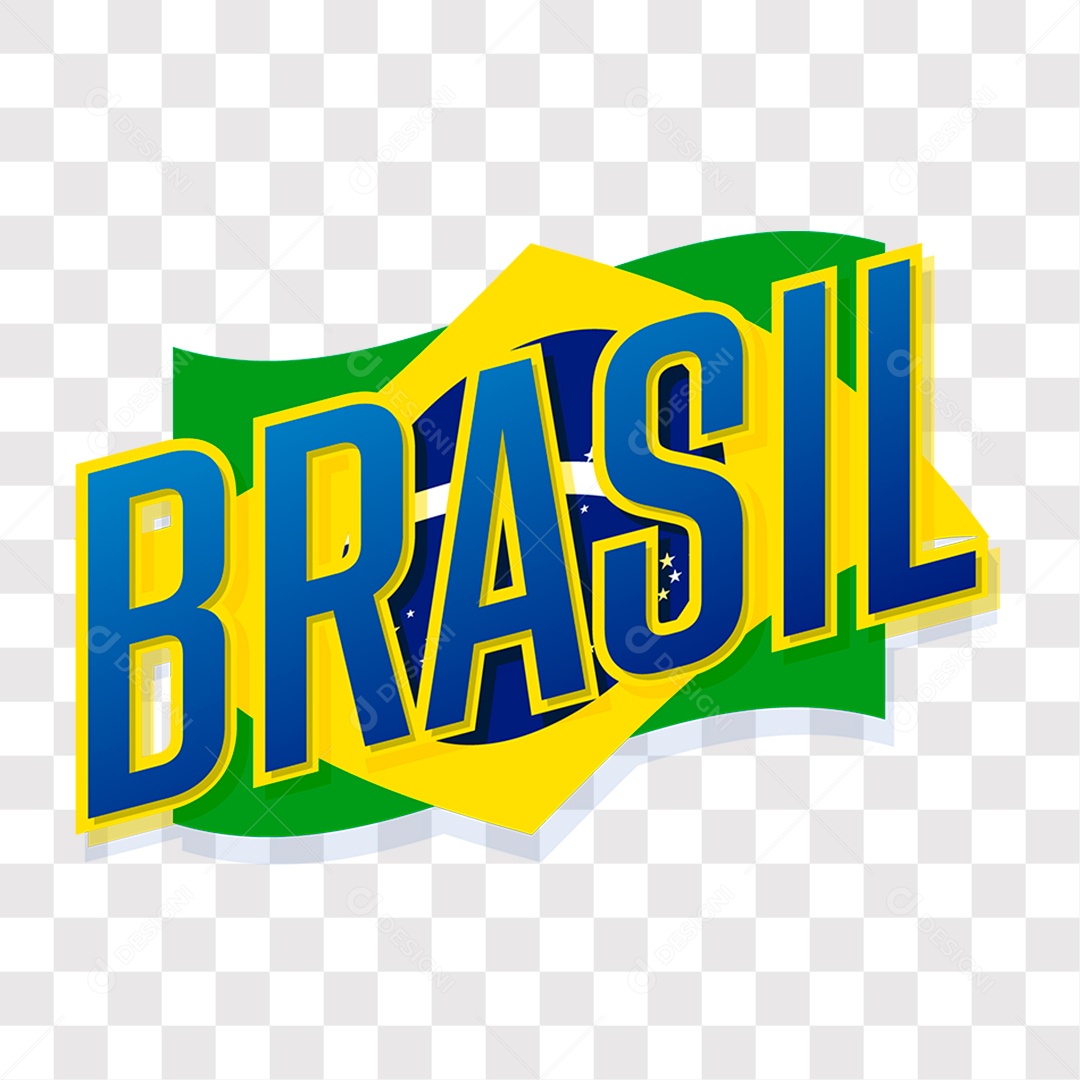 Lettering 7 de Setembro Brasil EPS + PNG