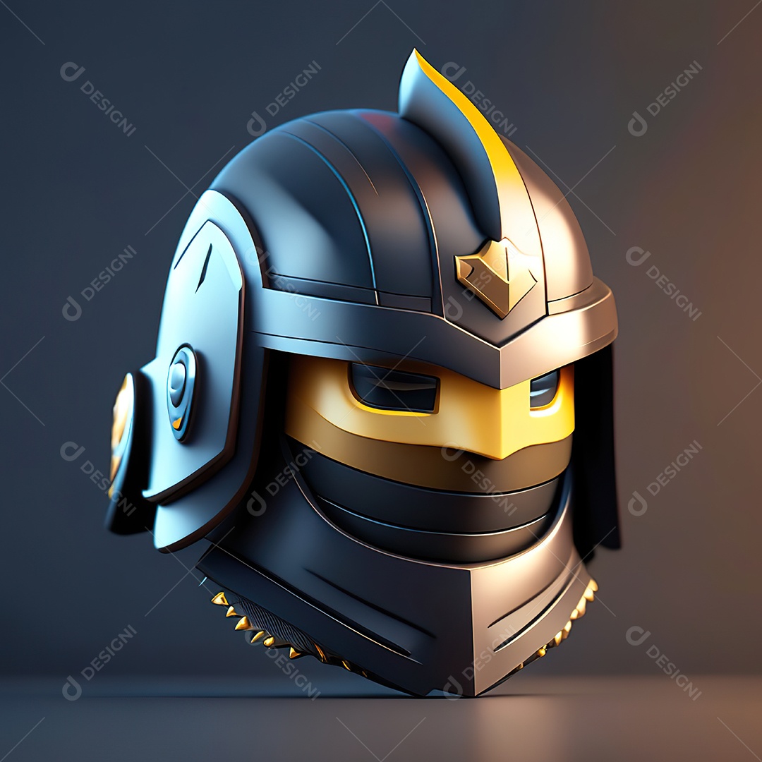 Herói emoji renderização altamente detalhada de 8k octanas