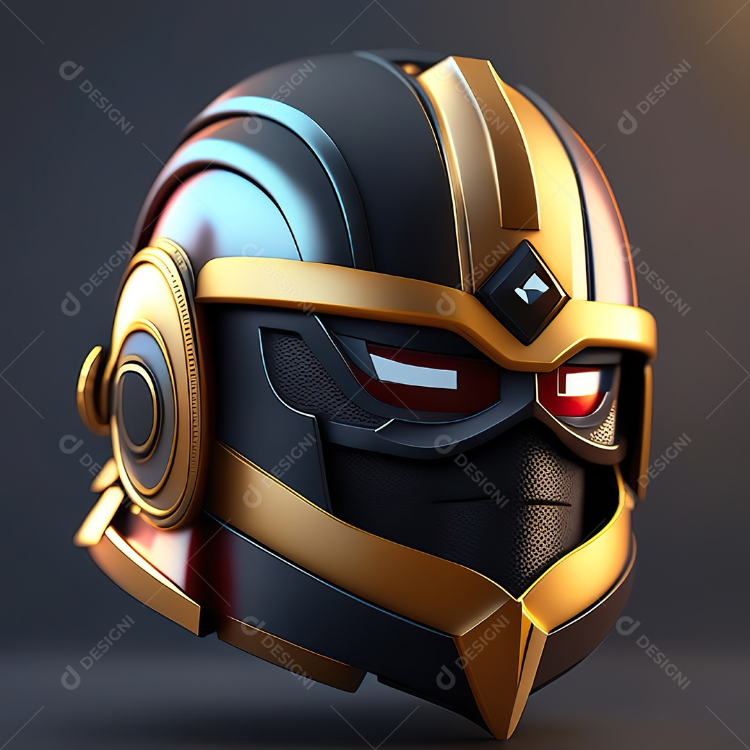 Herói emoji renderização altamente detalhada de 8k octanas