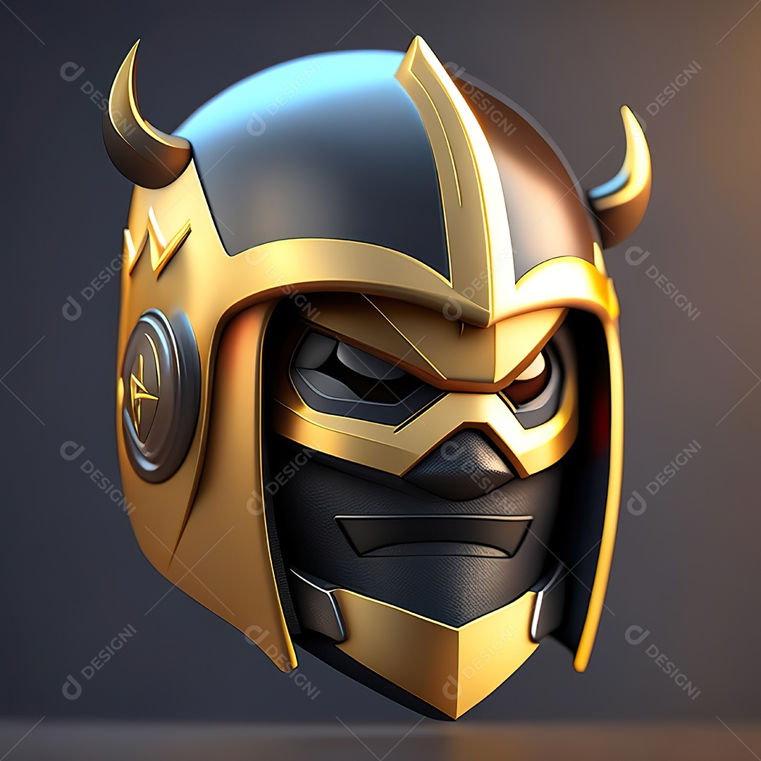 Herói emoji renderização altamente detalhada de 8k octanas