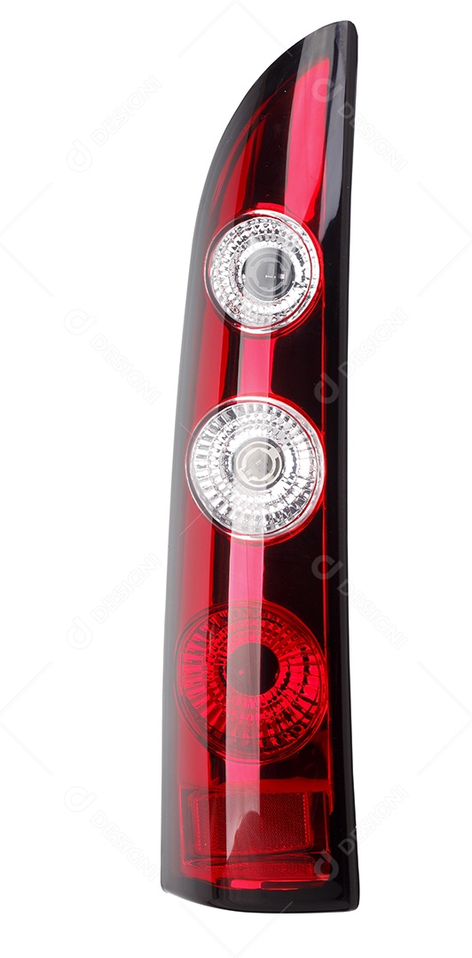 Farol de carro fundo branco