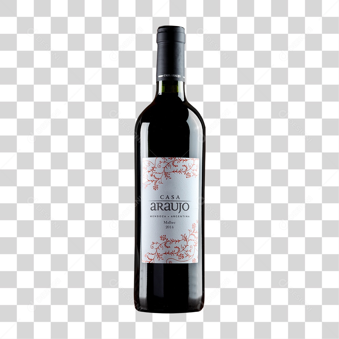 Garrafa de Vinho PNG Transparente