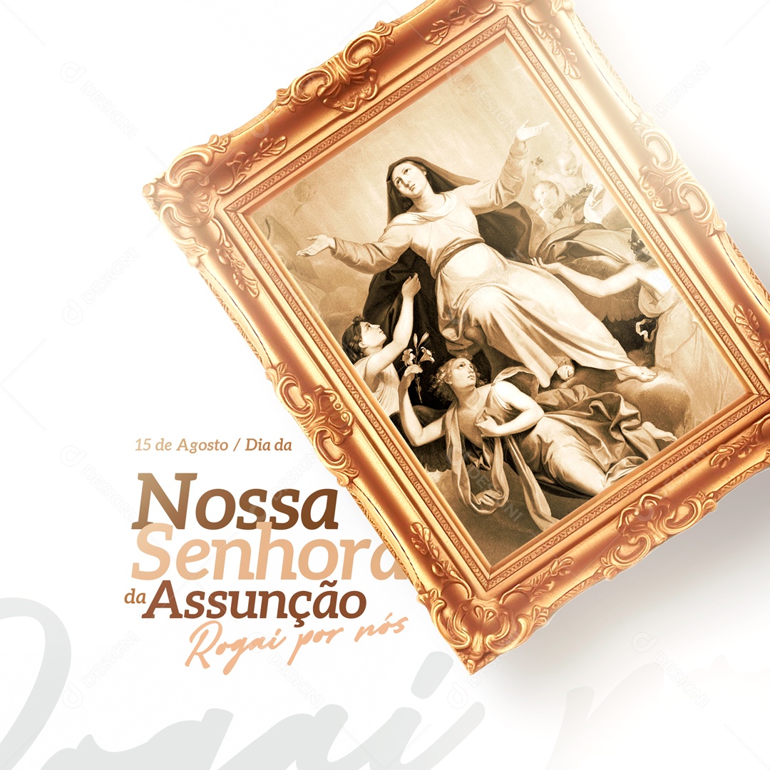 Nossa Senhora Da Assunção 15 De Agosto Social Media PSD Editável