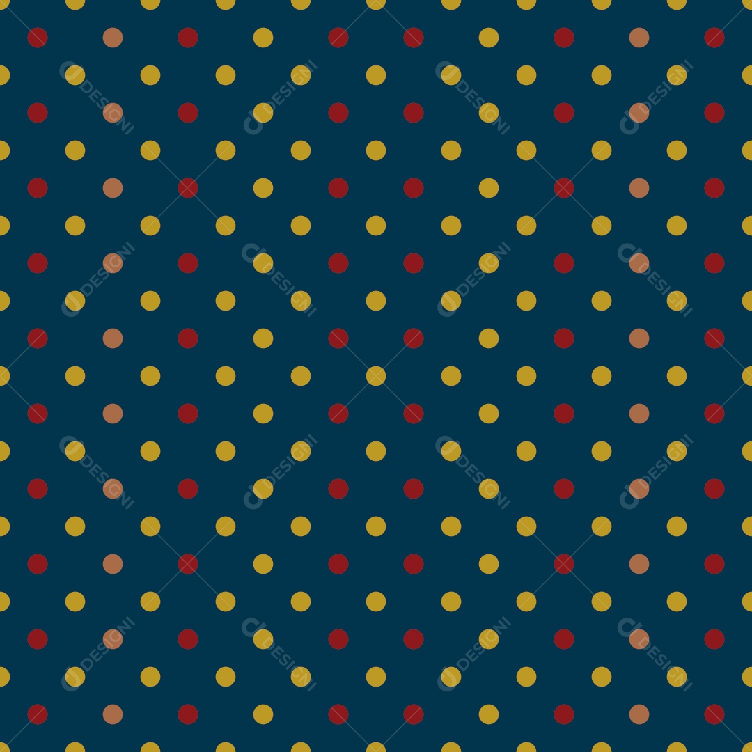 Padrão de Círculos Vetor EPS