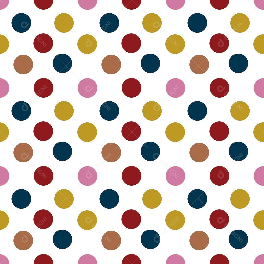 Padrão de Círculos Vetor EPS