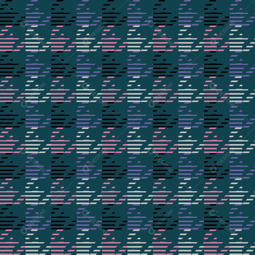 Padrão de Houndstooth Vetor EPS