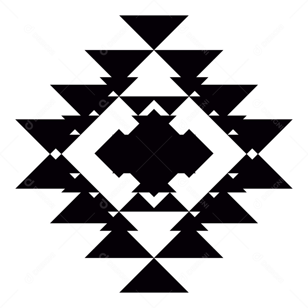 Padrão Geométrico Vetor EPS