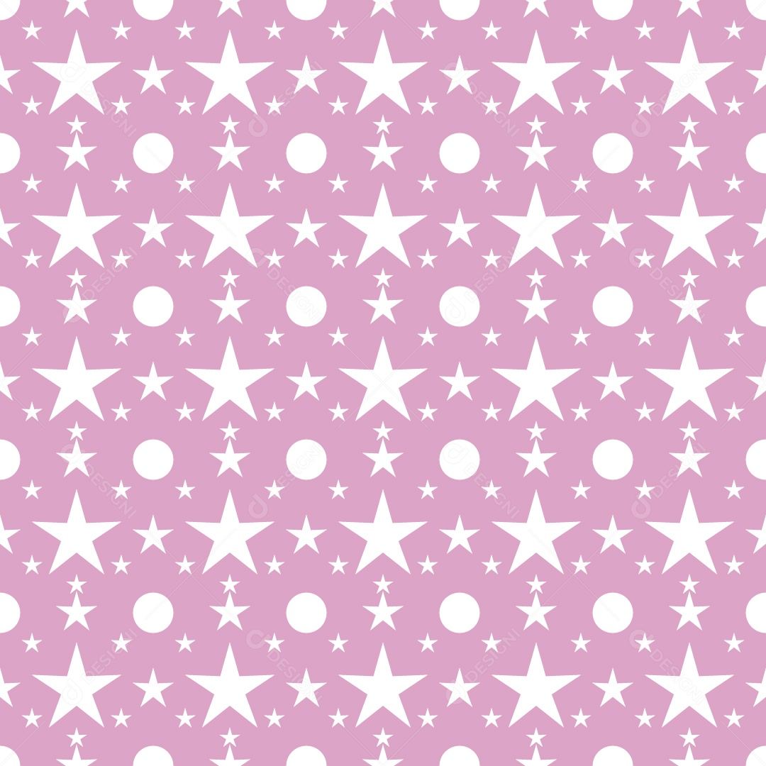 Padrão de Estrelas Vetor EPS