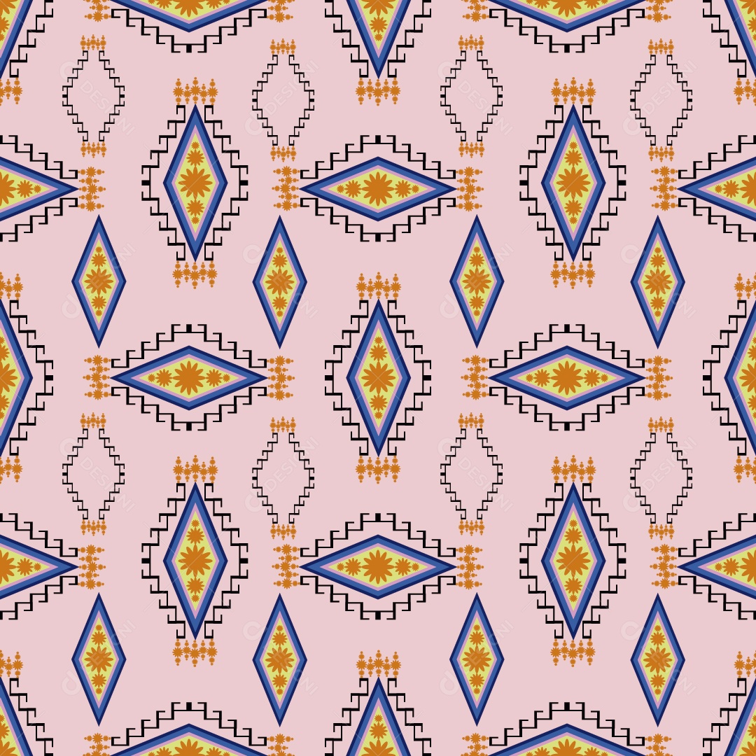 Padrão de Tapete Vetor EPS