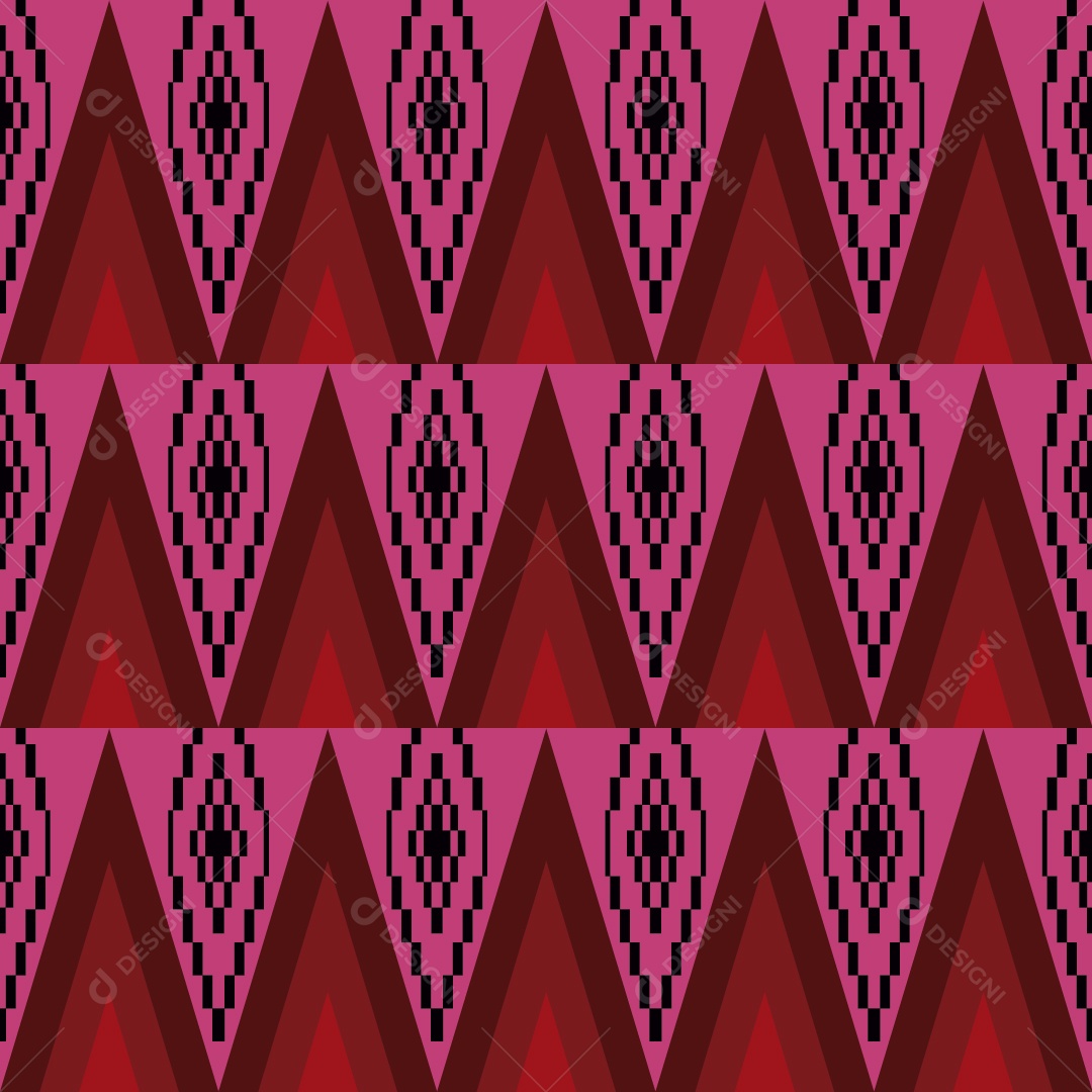 Padrão Geométrico Vetor EPS