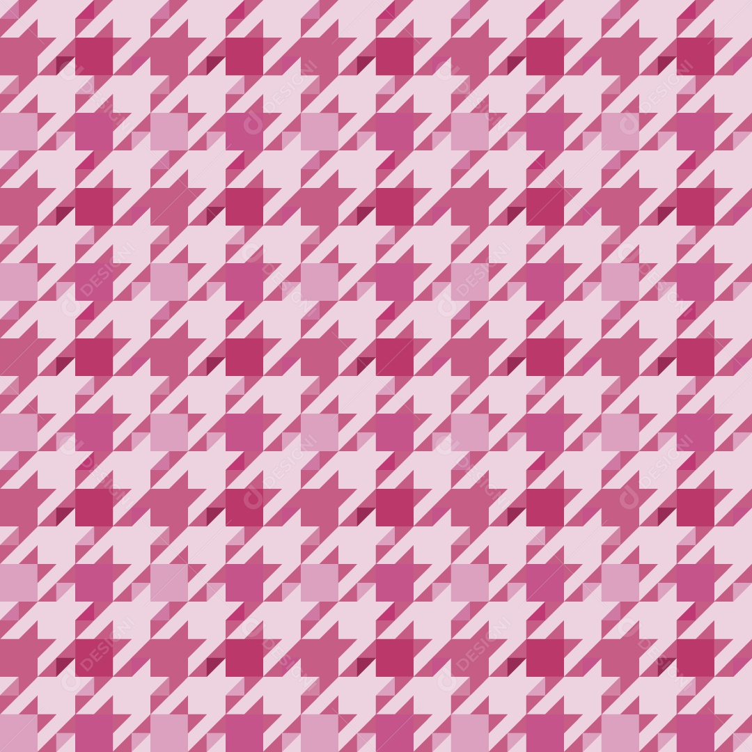 Padrão Houndstooth Vetor EPS