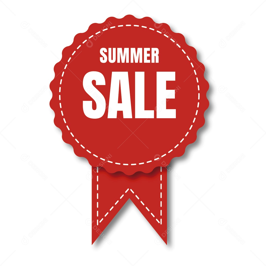 Liquidação de Verão Ilustração Vetor EPS